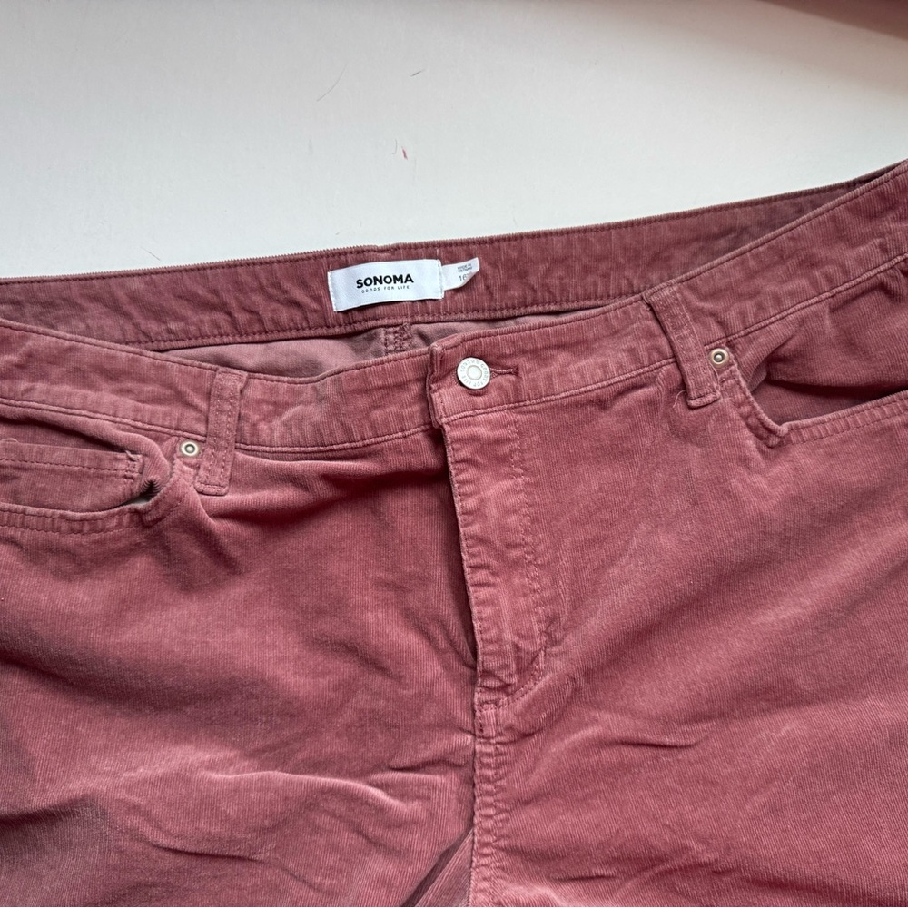 Sonoma Straight Leg Cords Size 16W
